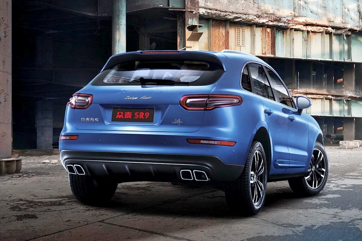 Zotye SR9: китайская копия Porsche Macan приедет в Россию в следующем году